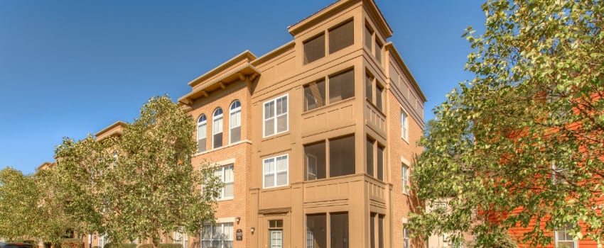 Exterior of a Indianapolis apartment